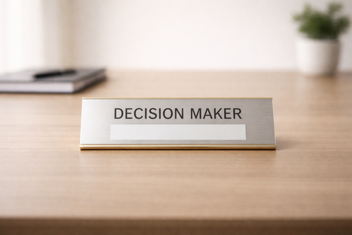 When There Is “No Decision Maker” — Or Is There?