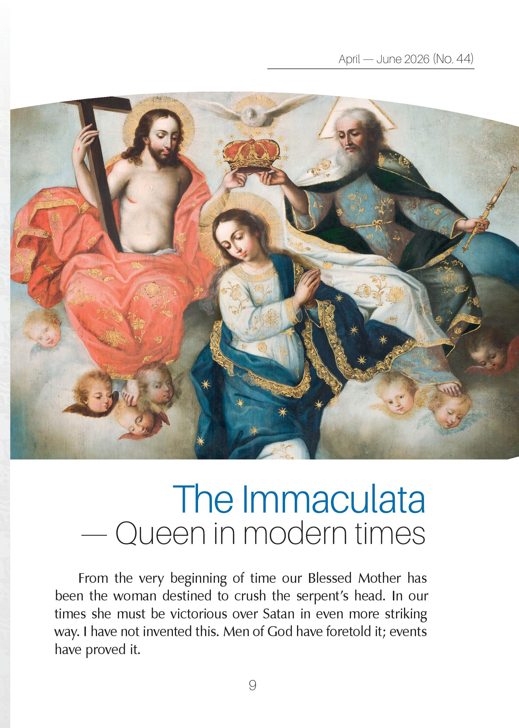 Knight of the Immaculata"  No. 44