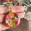 Thumbnail: Resin Flowers Round Keychain or Necklace