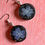 Thumbnail: Dried Flower Resin Round Earrings