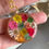 Thumbnail: Resin Flowers Round Keychain or Necklace