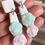 Thumbnail: Cute Polymer Clay Pastel Roses Earrings