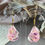 Thumbnail: Resin Teardrop Flowers Earrings