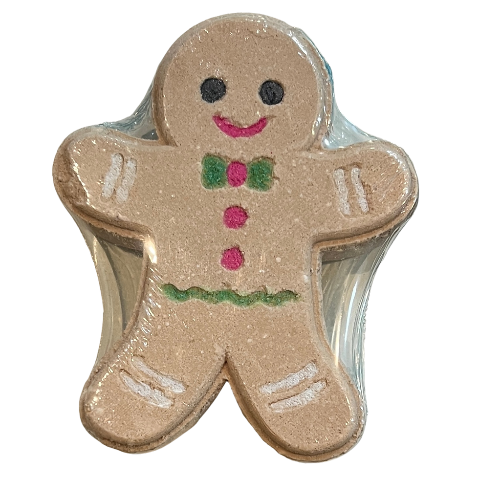 Gingerbread Man Bath Bomb