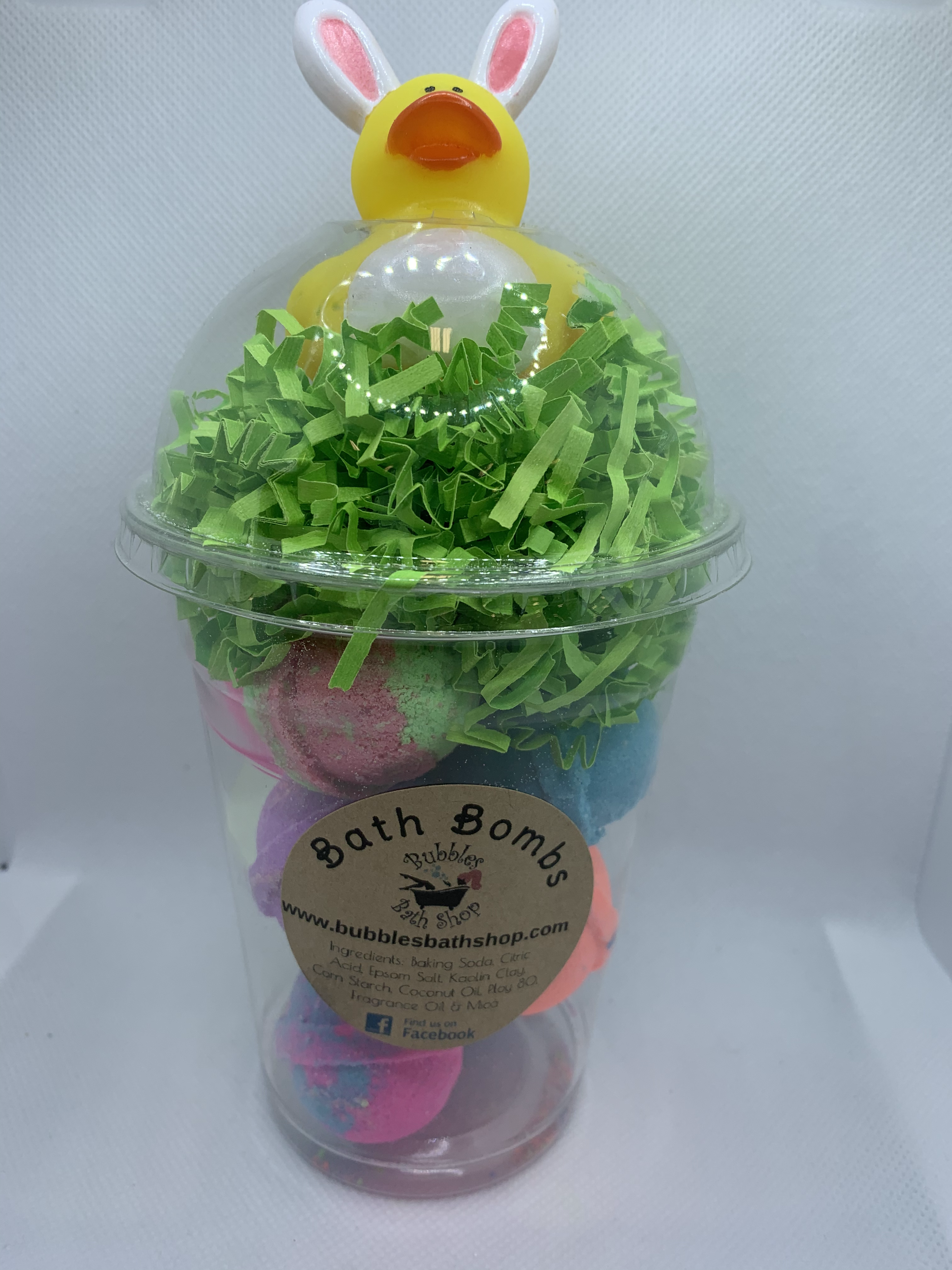 Easter Cup of Mini Bath Bombs