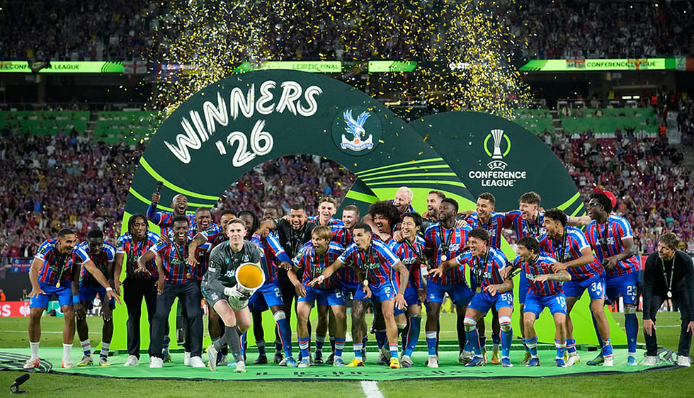 Crystal Palace’s first major European trophy in their history