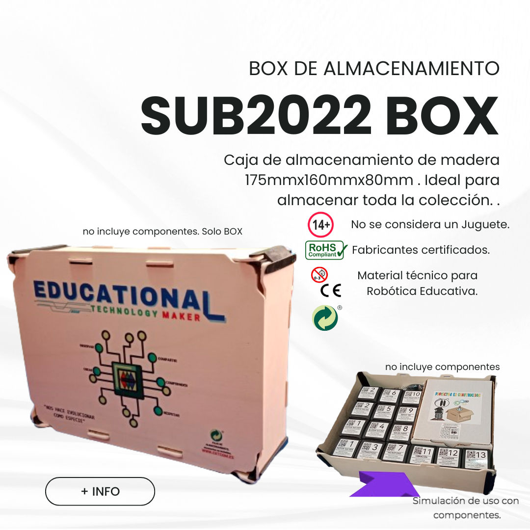 REF: SUB2022. CAJA DE ALMACENAMIENTO