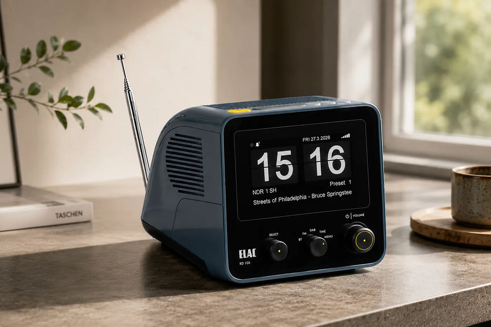 Miniaturbild: ELAC RD100 / DAB+ UKW- Radio mit Bluetooth