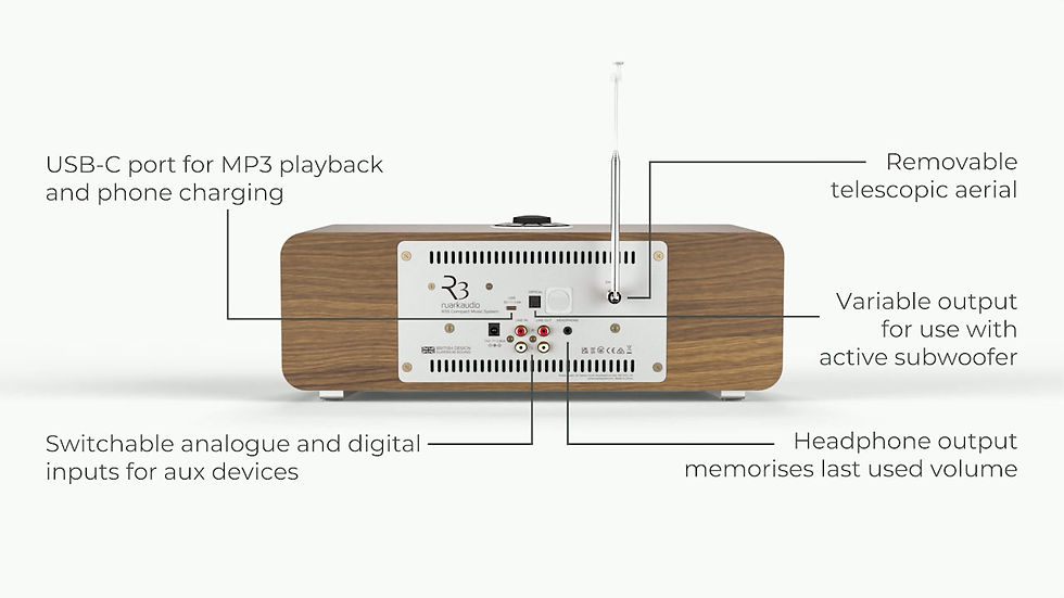 Miniaturbild: Ruark Audio R3 S / All-In-One Audiosystem