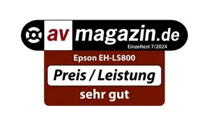 Miniaturbild: Epson EH-LS800 / Ultrakurzdistanz-Laser-TV-Projektor
