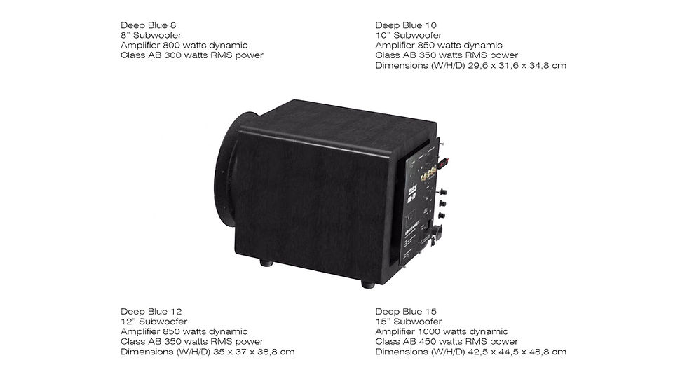 Miniaturbild: Velodyne Acoustics Deep Blue 15 / Subwoofer