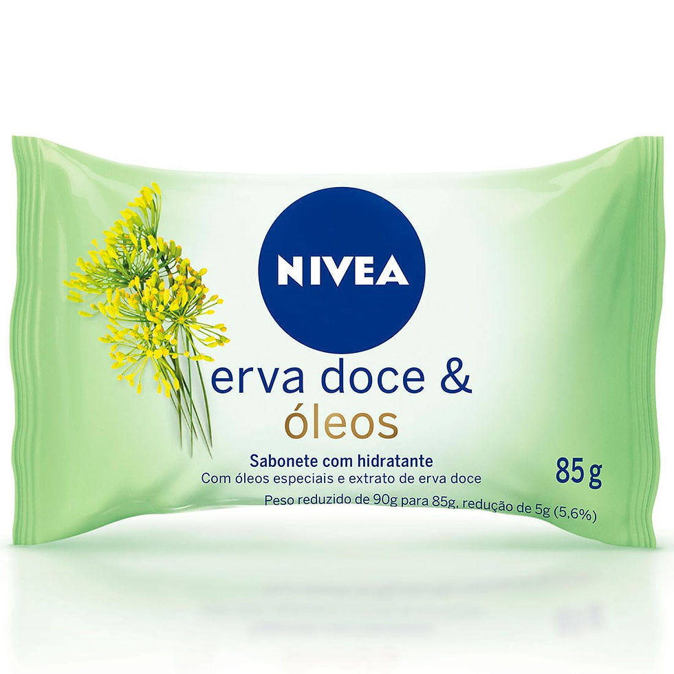 Sabonete Nivea Erva Doce e Óleos 85g