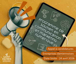 Programme de soutien en communication et marketing numérique
