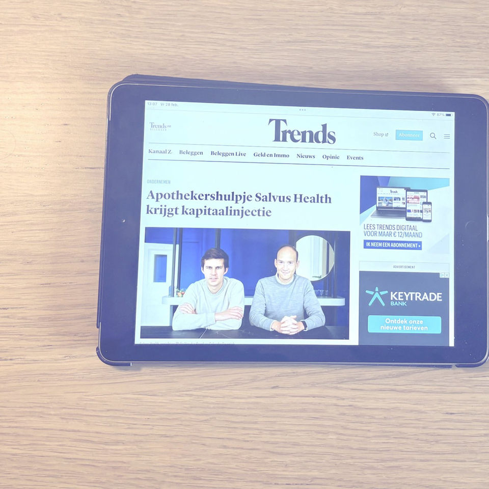 Salvus Health in Trends Magazine