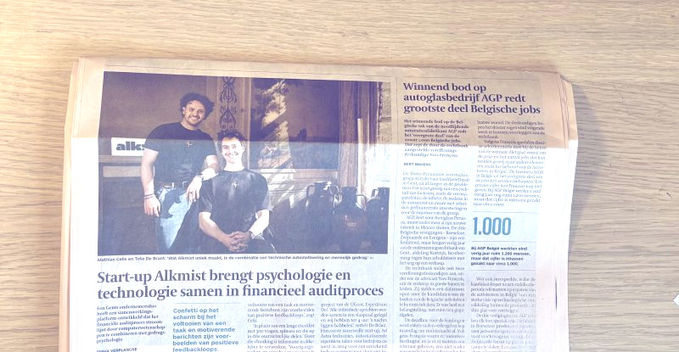 Alkmist in De Tijd