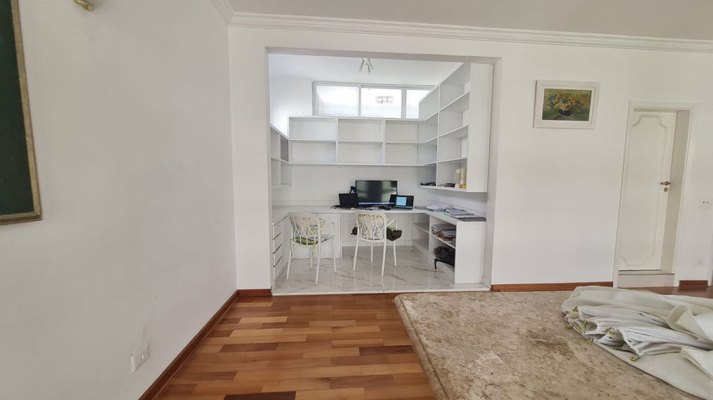 cozinha integrada sala – apartamento para locação Jardins SP