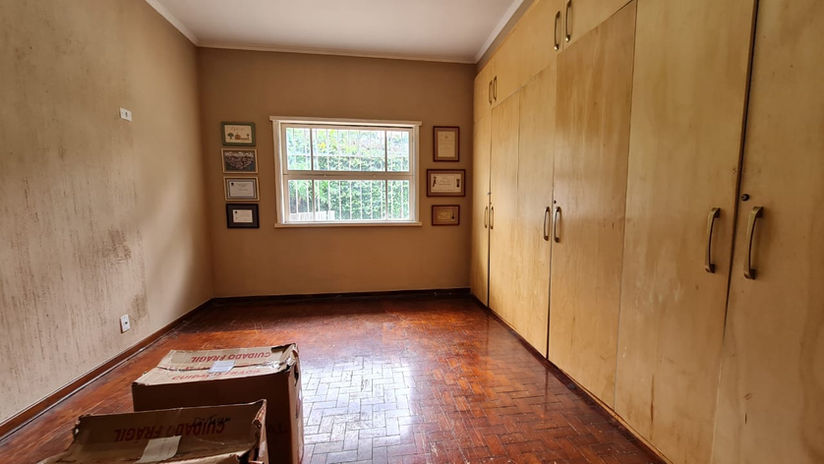 Dormitório de casa térrea à venda no Brooklin Paulista, São Paulo