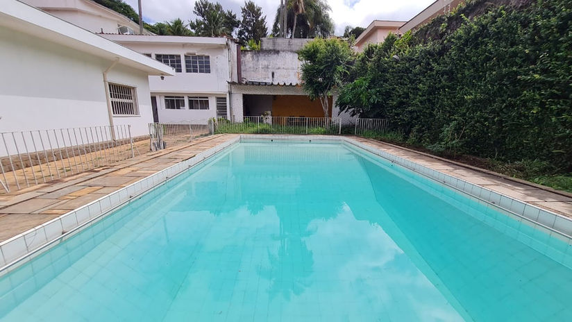 Piscina de casa térrea à venda no Brooklin Paulista, São Paulo