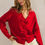Thumbnail: Red Bow Detail Sweater