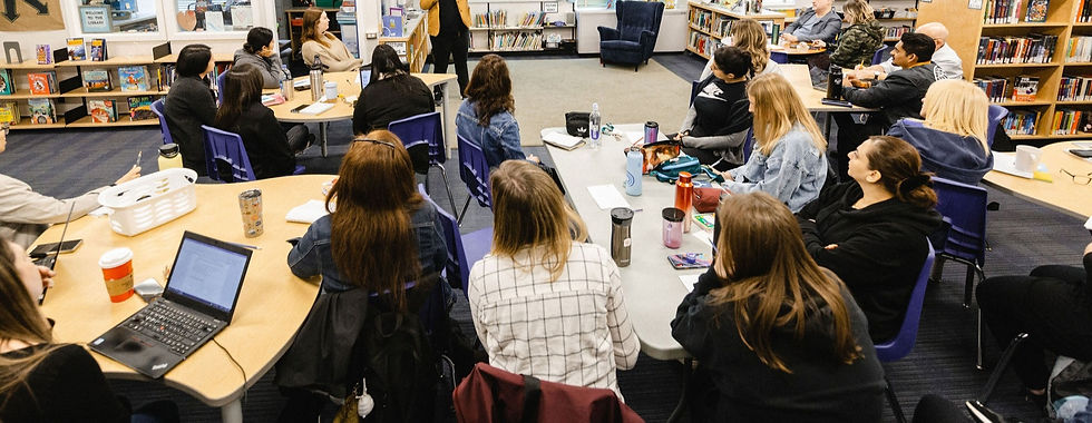 Classroom of learners