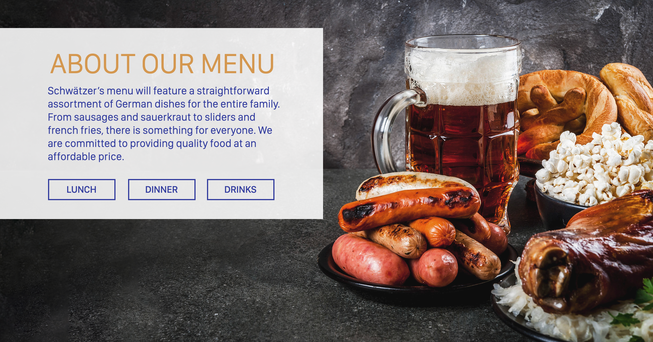 Menu Schwaetzers German Restaurant Seymour Indiana