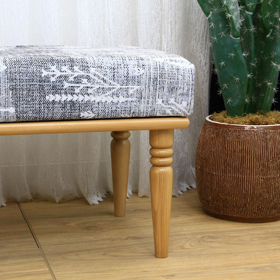 Miniature : Bohemian Vanity Bench