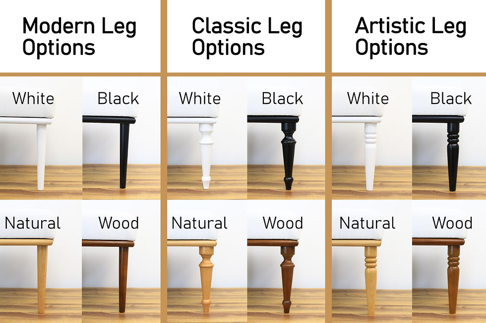 Miniature : Turkish Ottoman Entryway Bench