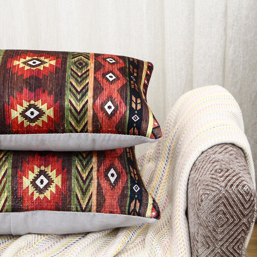 Thumbnail: Decorative Bohemian Pillow Cover