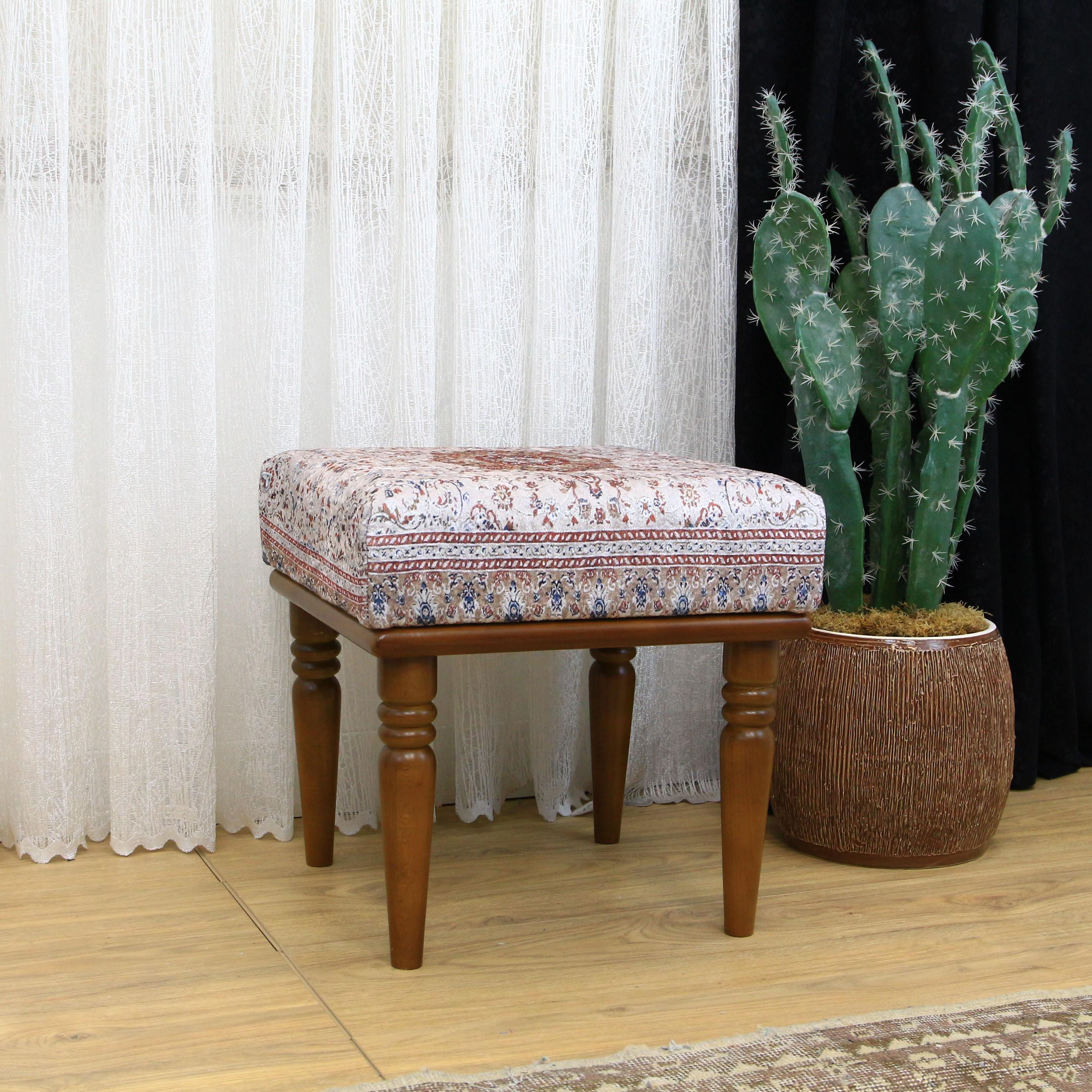 Bohemian Square Bench