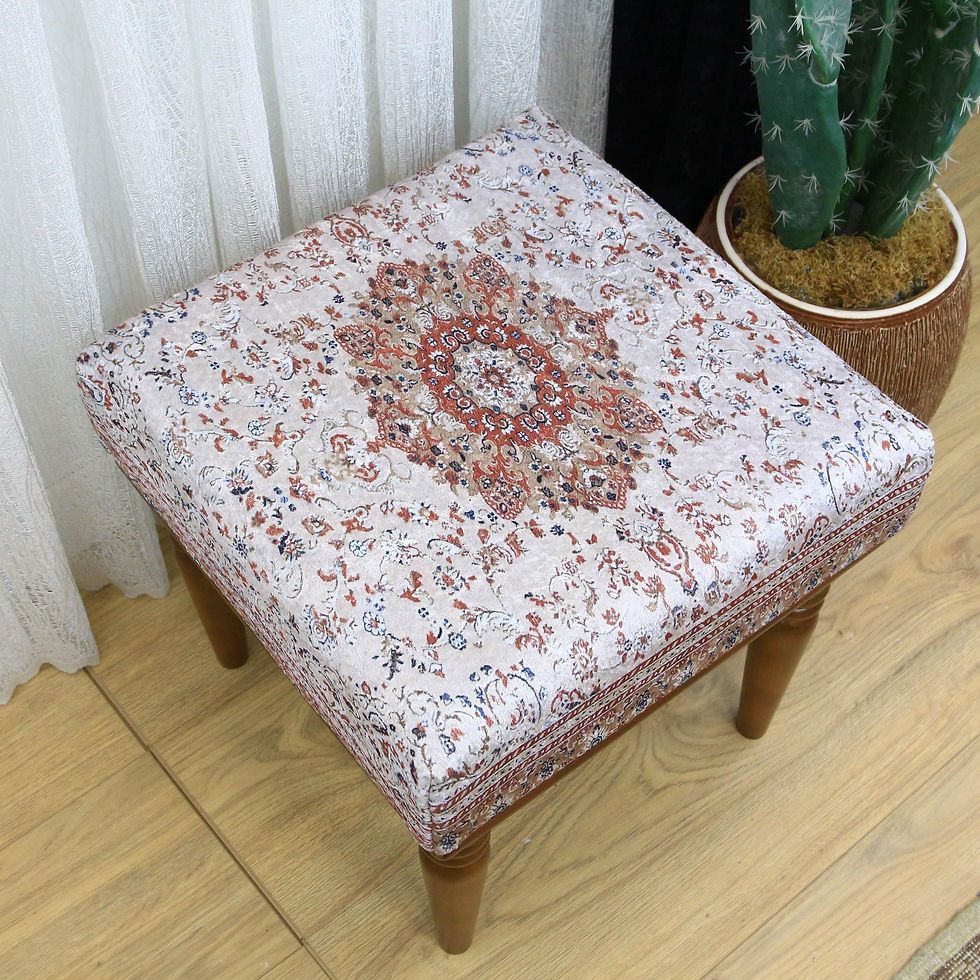 Miniature : Bohemian Square Bench