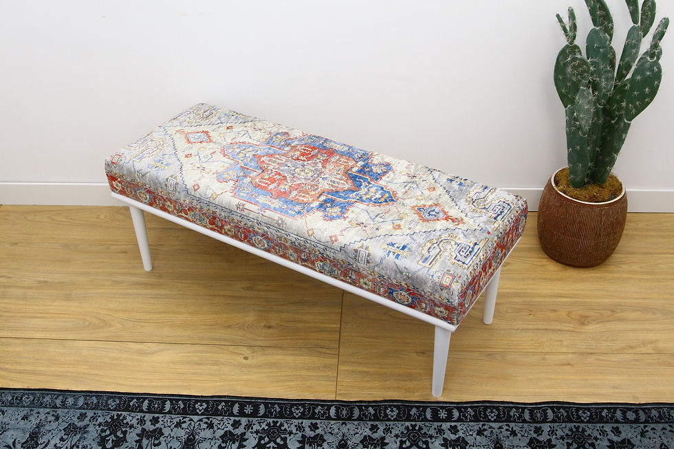 Thumbnail: Designer Ottoman Bench