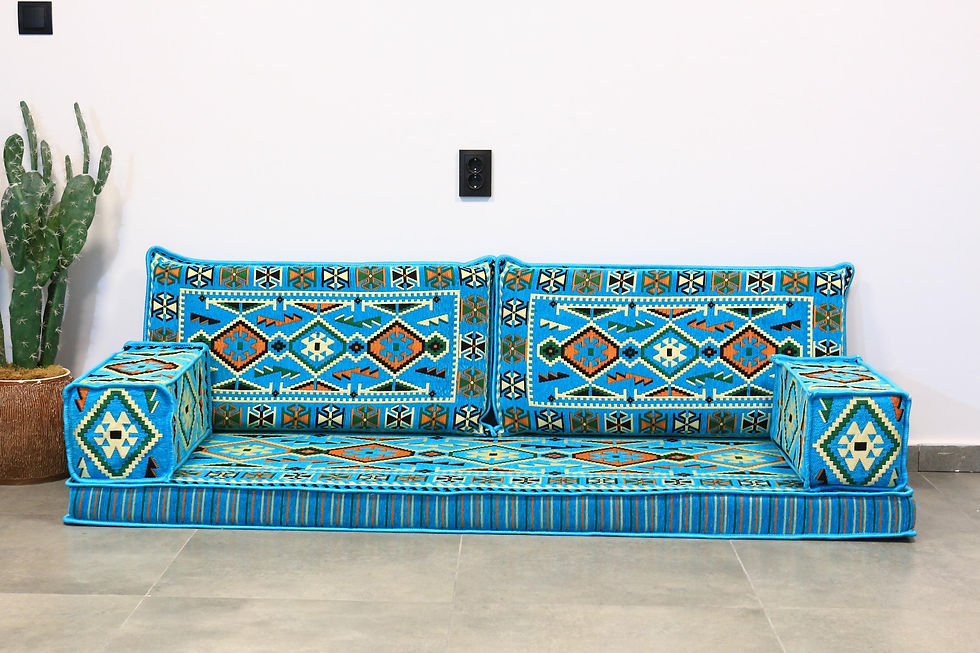 Thumbnail: Moroccan Floor Sofa Seating