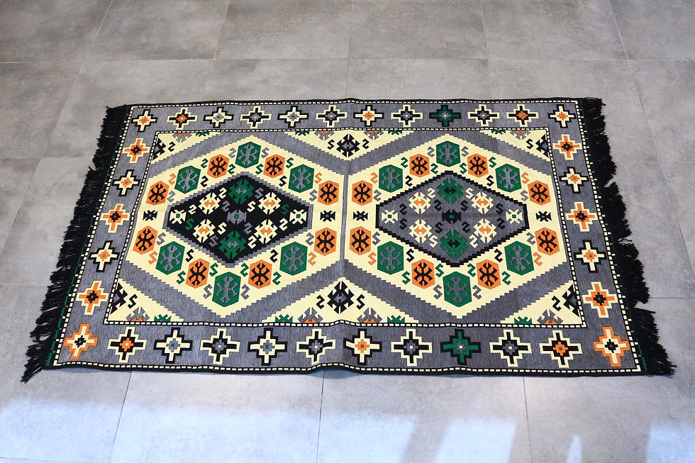 Miniature : Gray Traditional Arabic Floor Seating