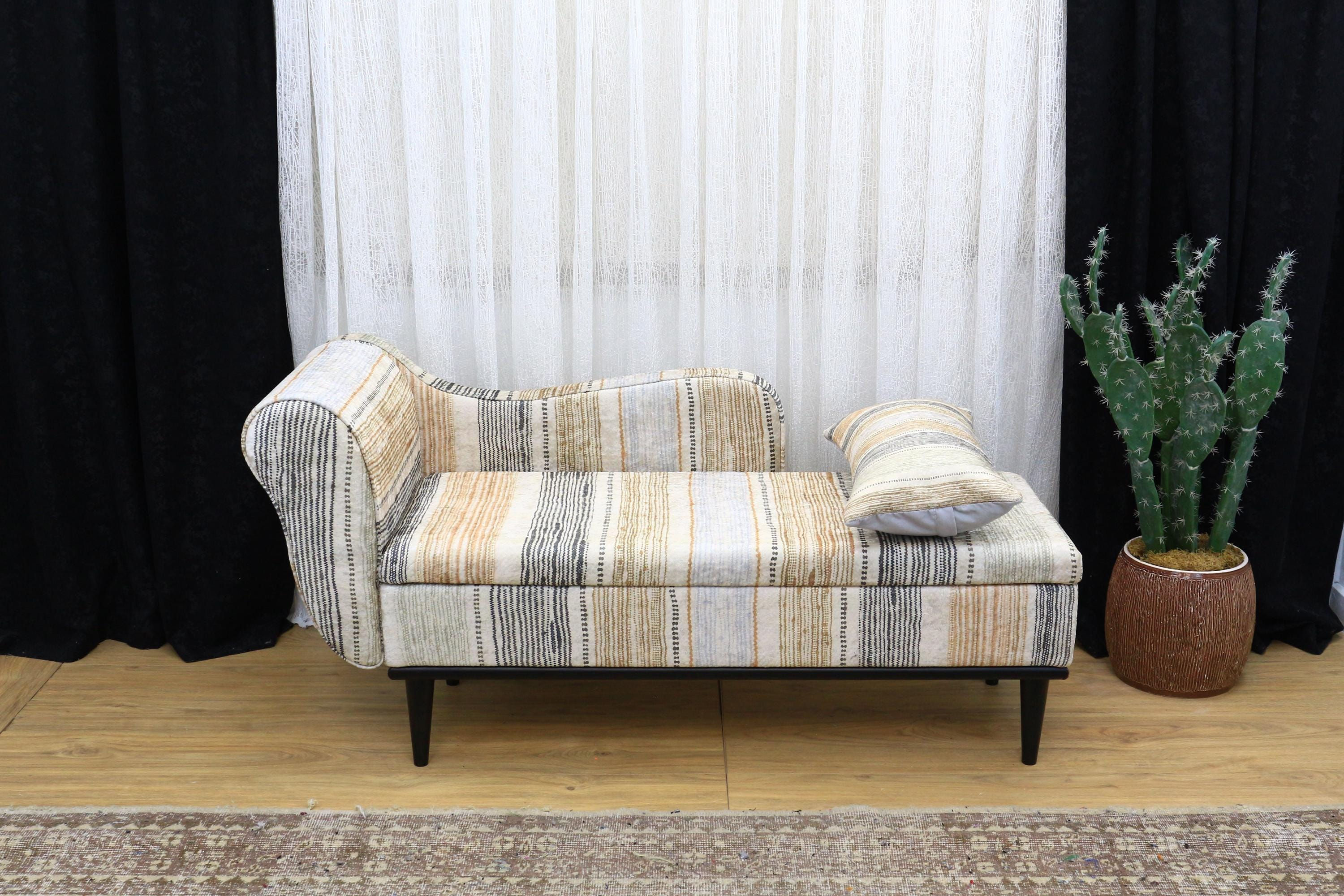 Kilim Chaise Storage Lounge