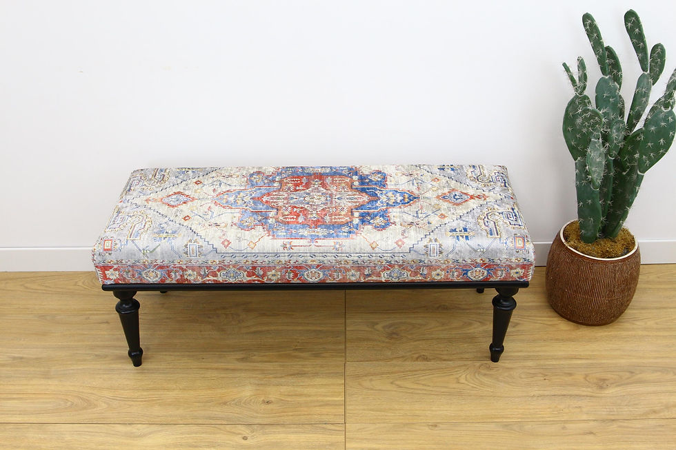 Thumbnail: Designer Ottoman Bench