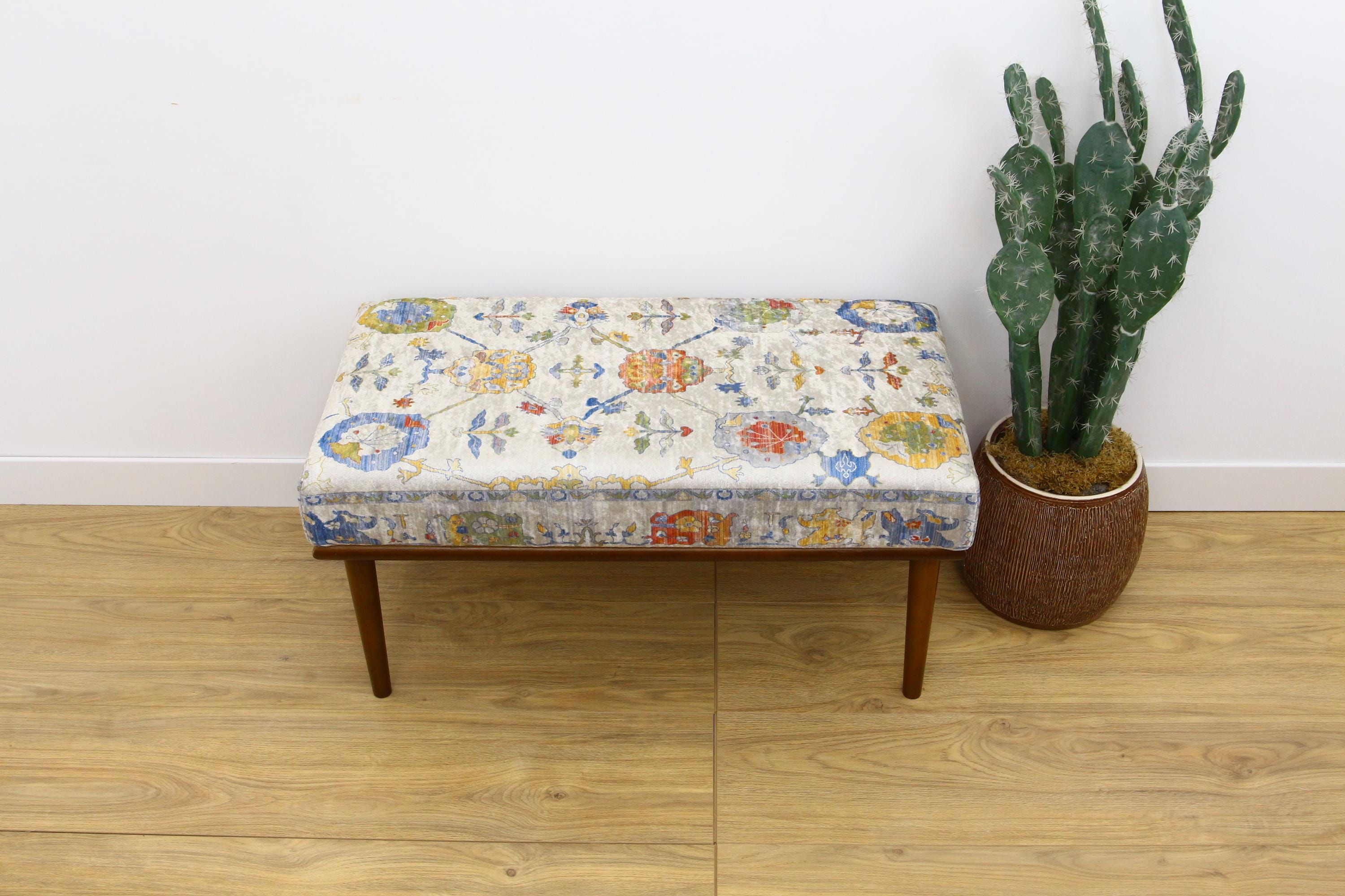 Upholstered Fireplace Bench