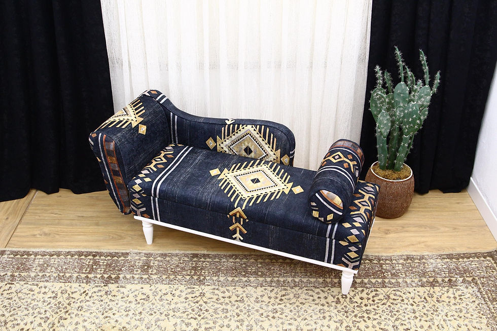 Thumbnail: Kilim Design Lounging Chair