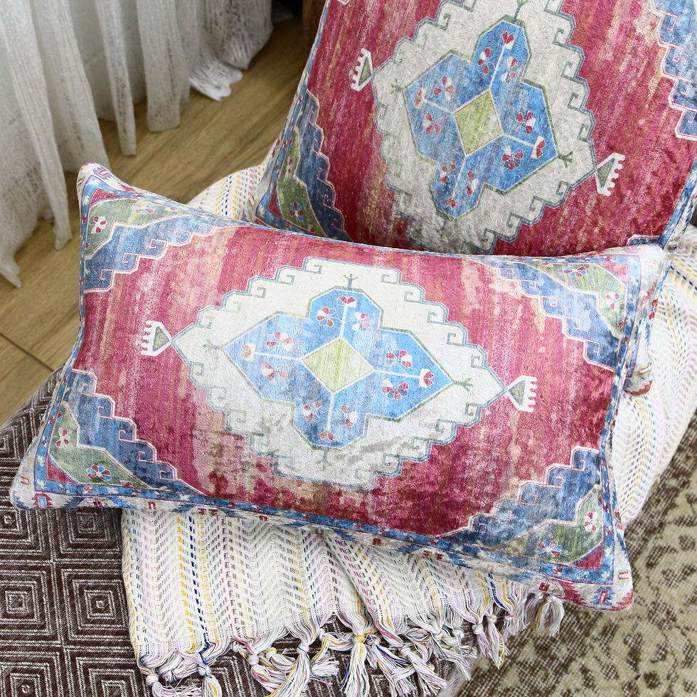 Thumbnail: Boho Bench Pillow Cushion