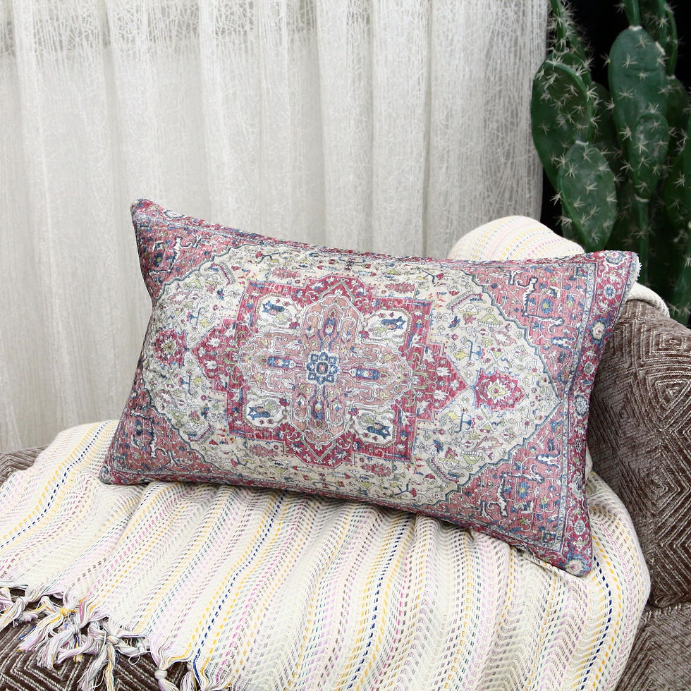 Miniature : Boho Tribal Geometric Pillow Cases