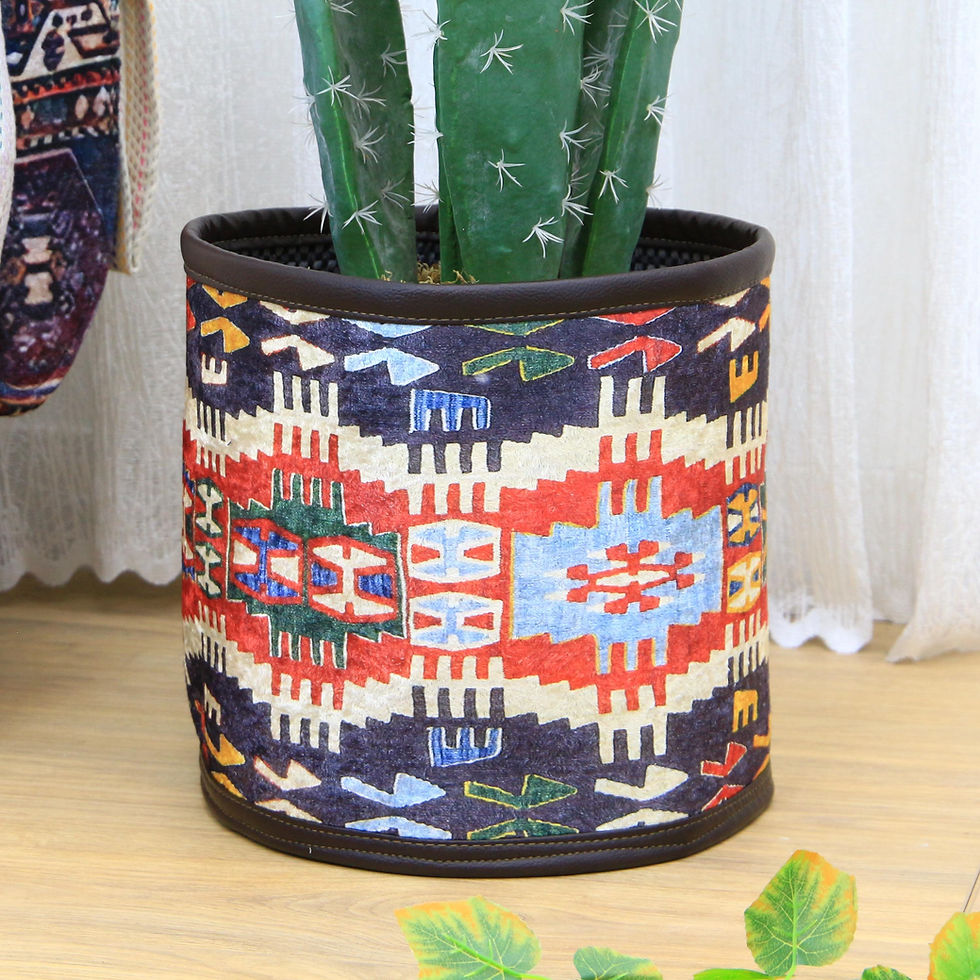 Thumbnail: Handcrafted Kilim Basket
