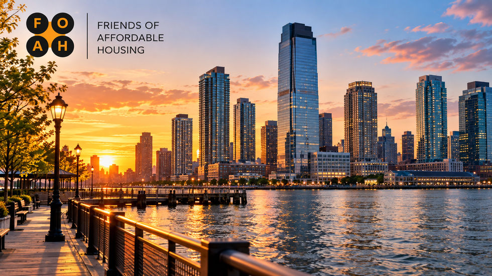 FOAH Calls for Greater Transparency in
Jersey City’s Allocation of Federal Housing
and Community Development Funds