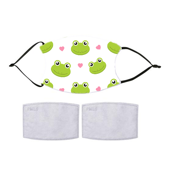 Froggie Love Kids' Face Mask