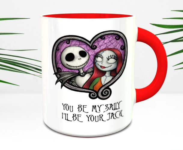 Thumbnail: Mine & Yours, Jack & Sally Mug