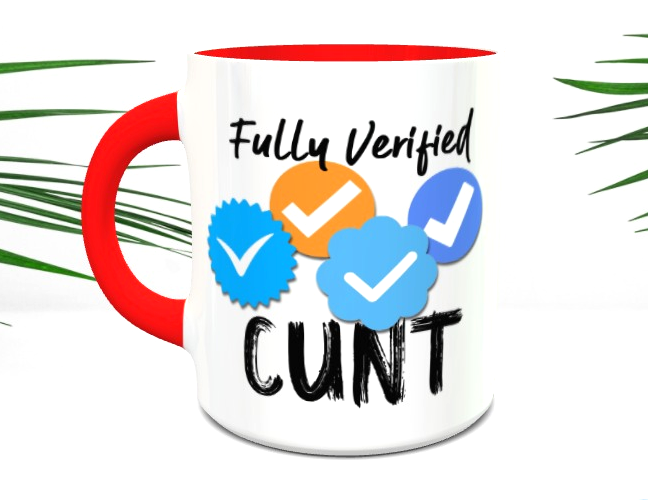 Thumbnail: Verified Cunt Mug