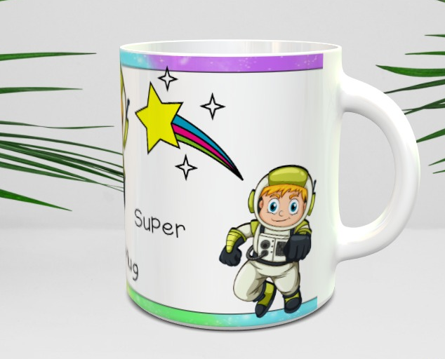Thumbnail: Personalised Super Space Mug