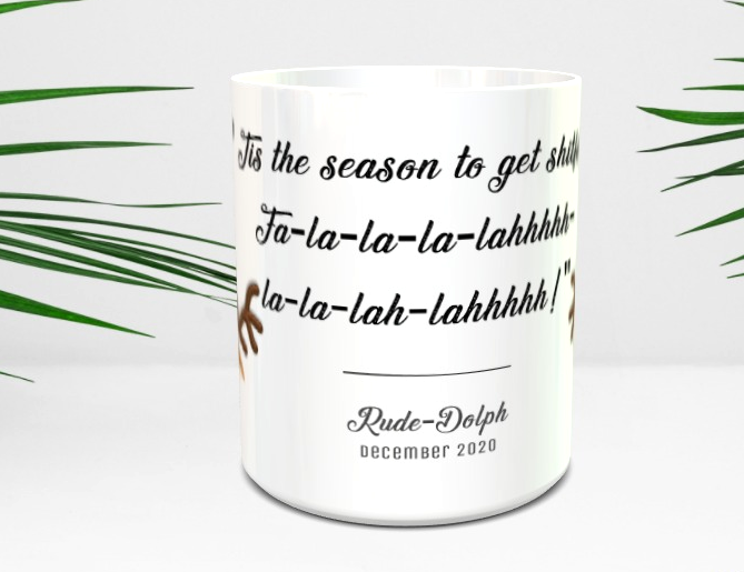 Thumbnail: Rude-Dolph Shitfaced Mug