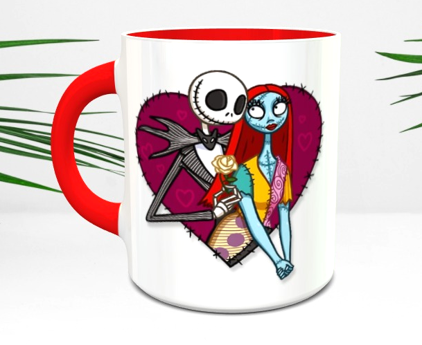Thumbnail: Live/Love Like Jack & Sally Mug