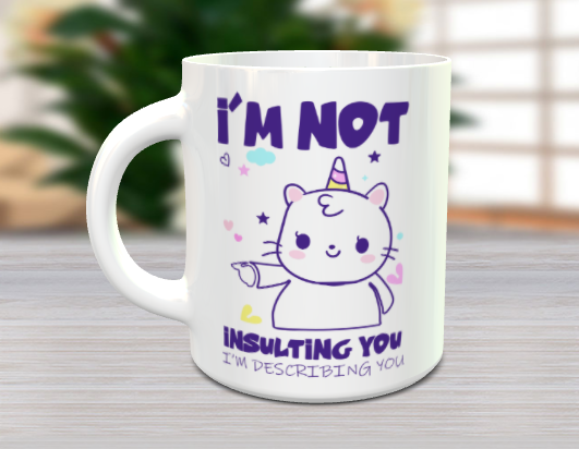 Describing You Mug