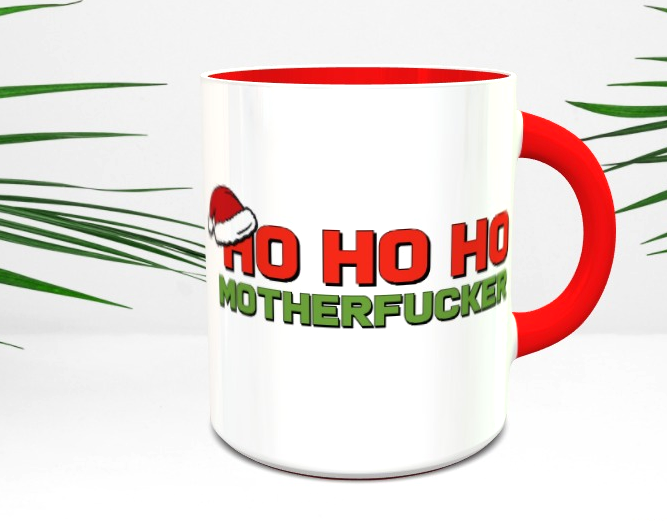 Thumbnail: Ho Ho Ho Motherfucker Christmas Mug