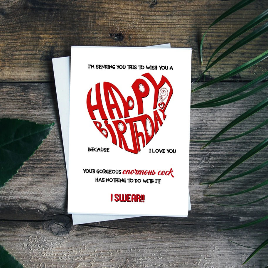 I Swear 2 Birthday Card A6